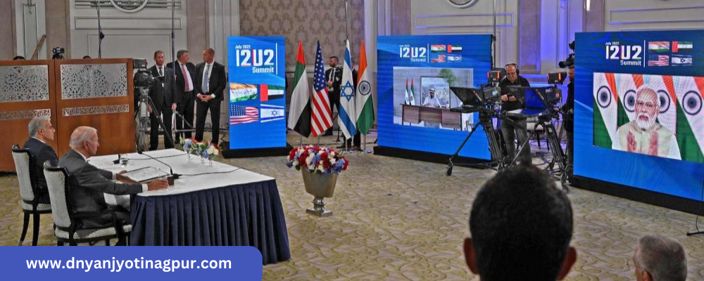 The I2U2 Summit Group is a grouping of India, Israel, the United Arab Emirates, and the United States.