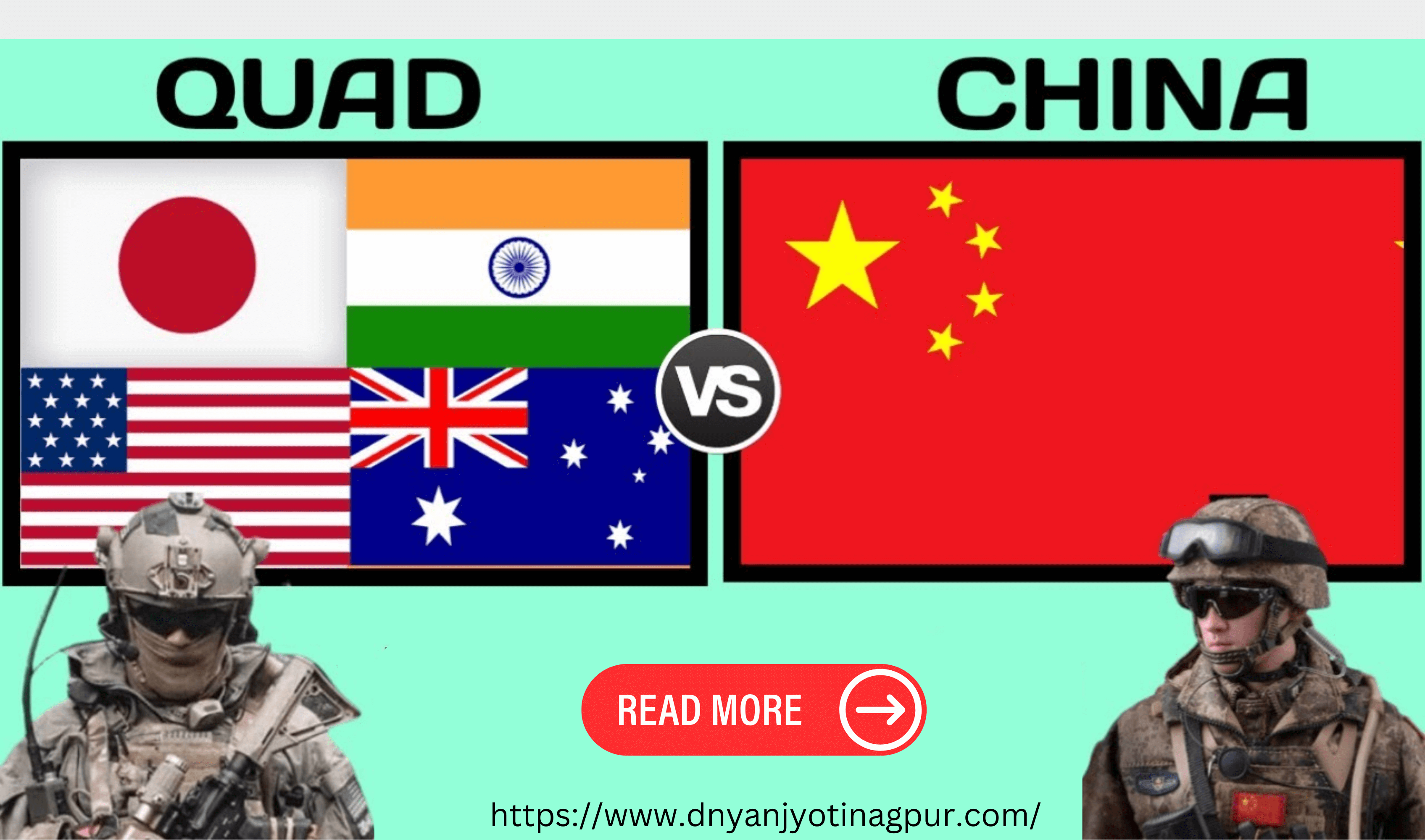 The Defenders- QUAD vs China